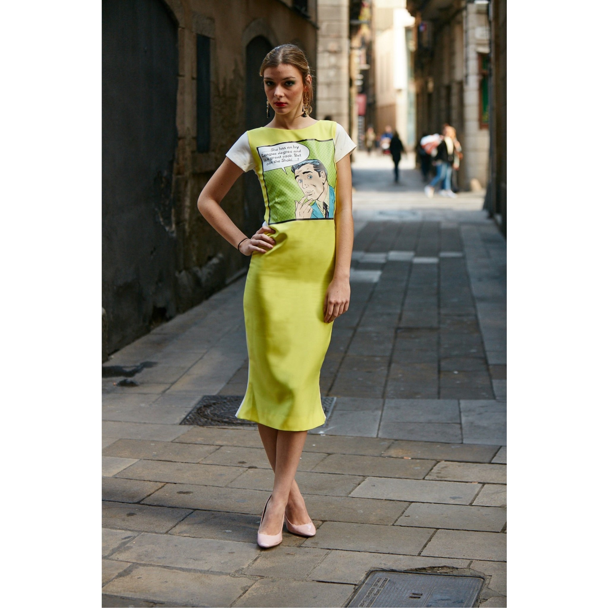 ROBE EN CRÊPE SHOKI