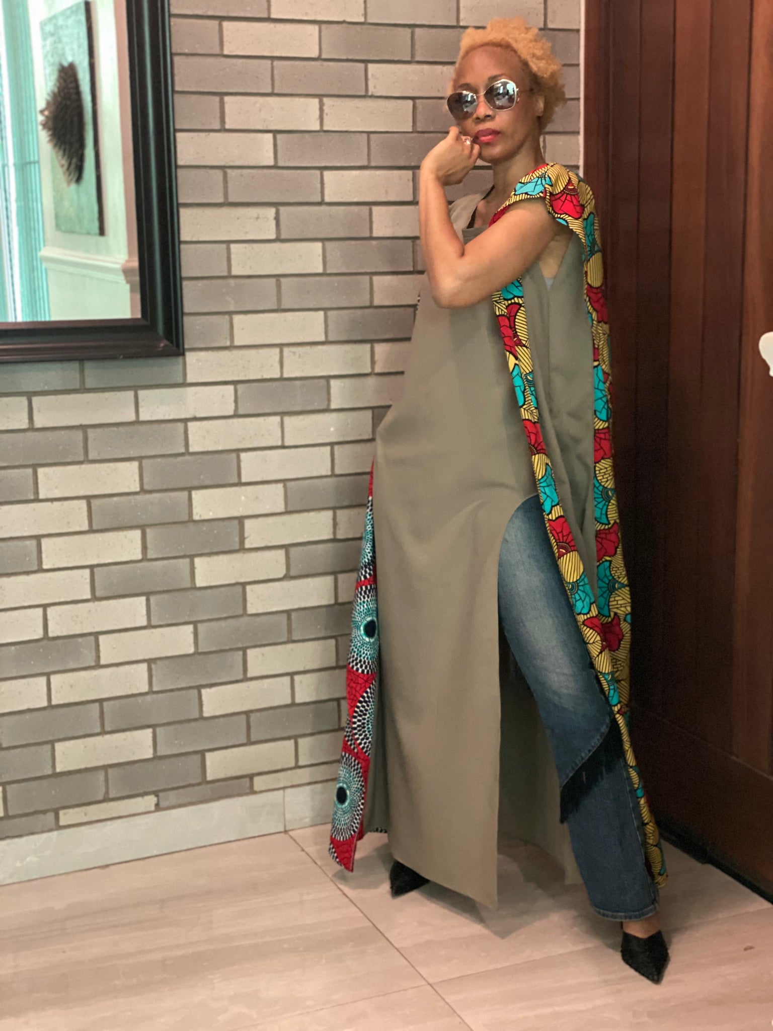 Ókiki Agbada en salsa Imprimer