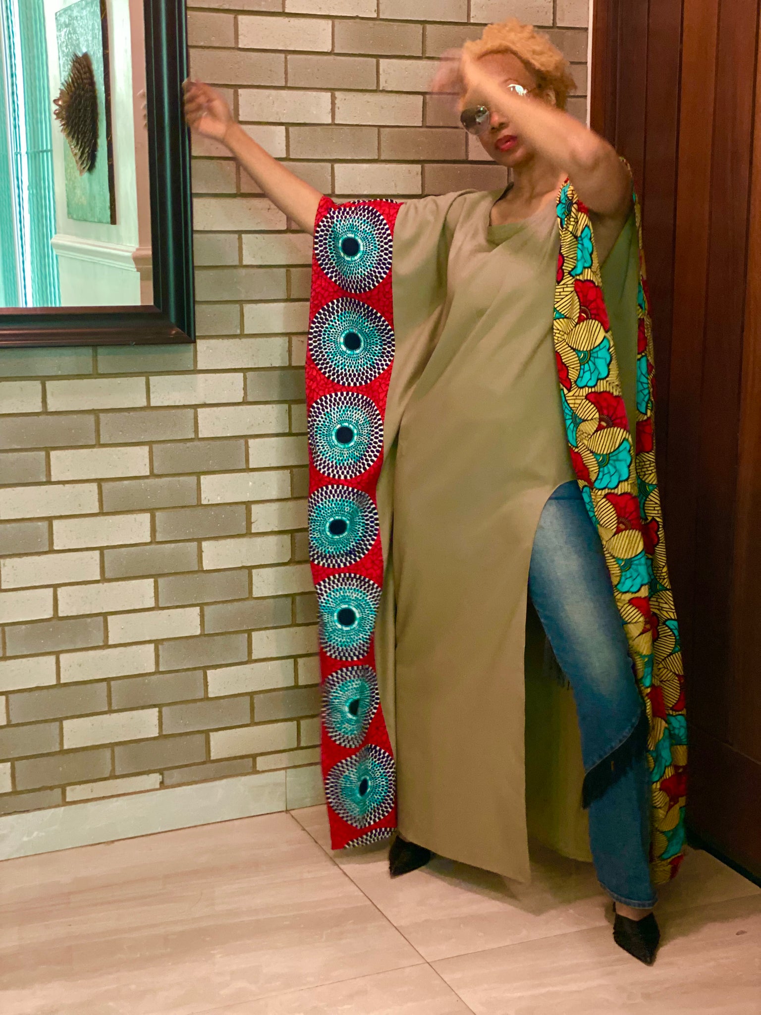 Ókiki Agbada en salsa Imprimer