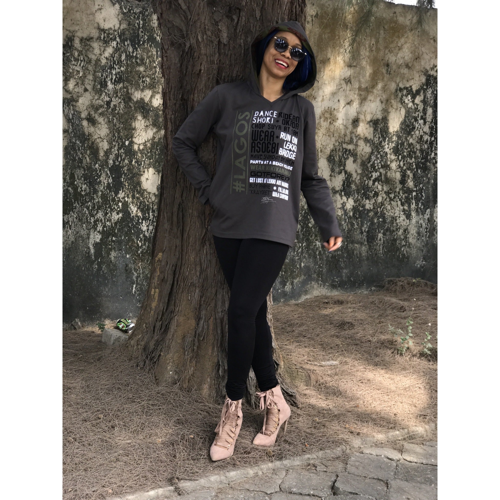 Sweat-shirt unisexe #LAGOS Favourite Things