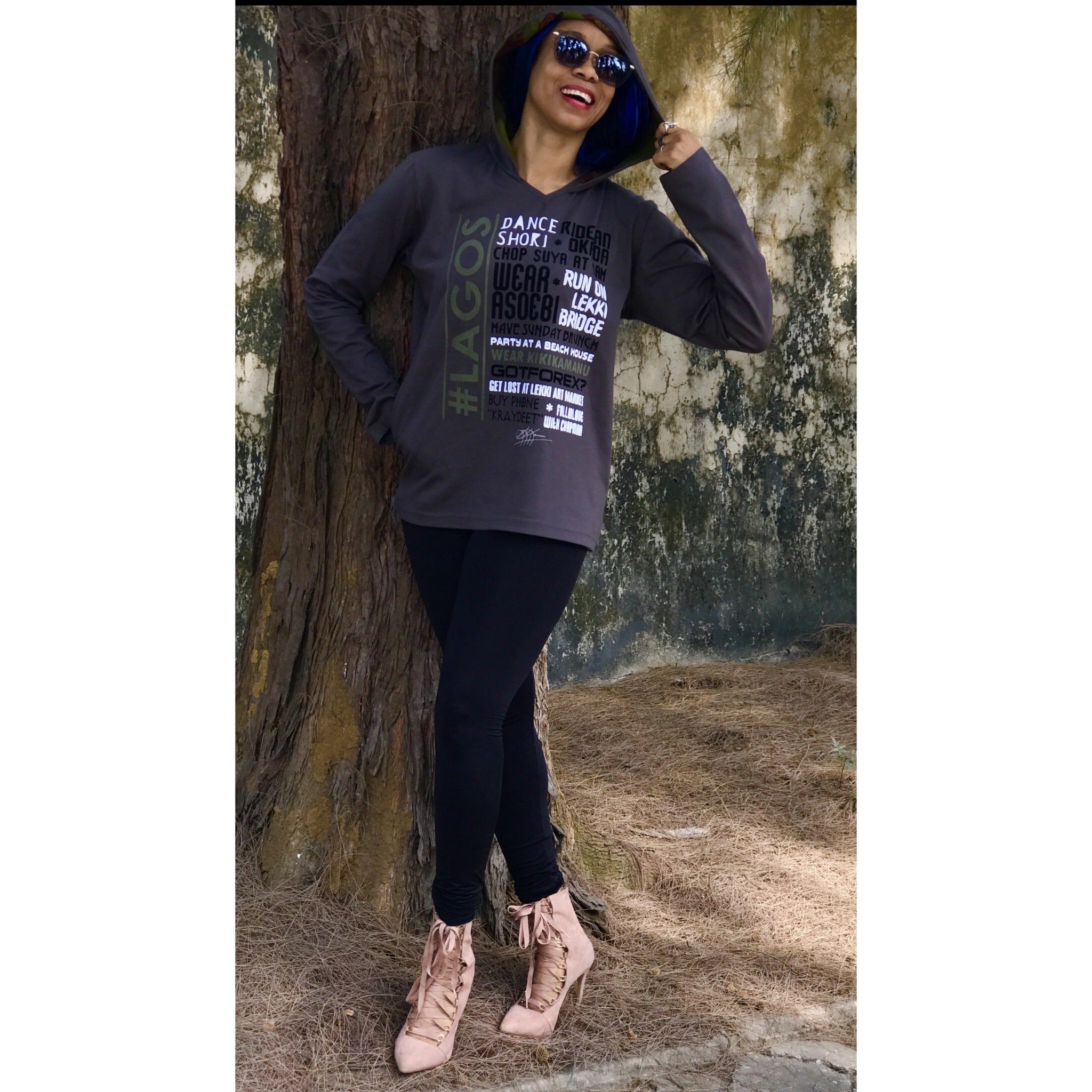 Sweat-shirt unisexe #LAGOS Favourite Things
