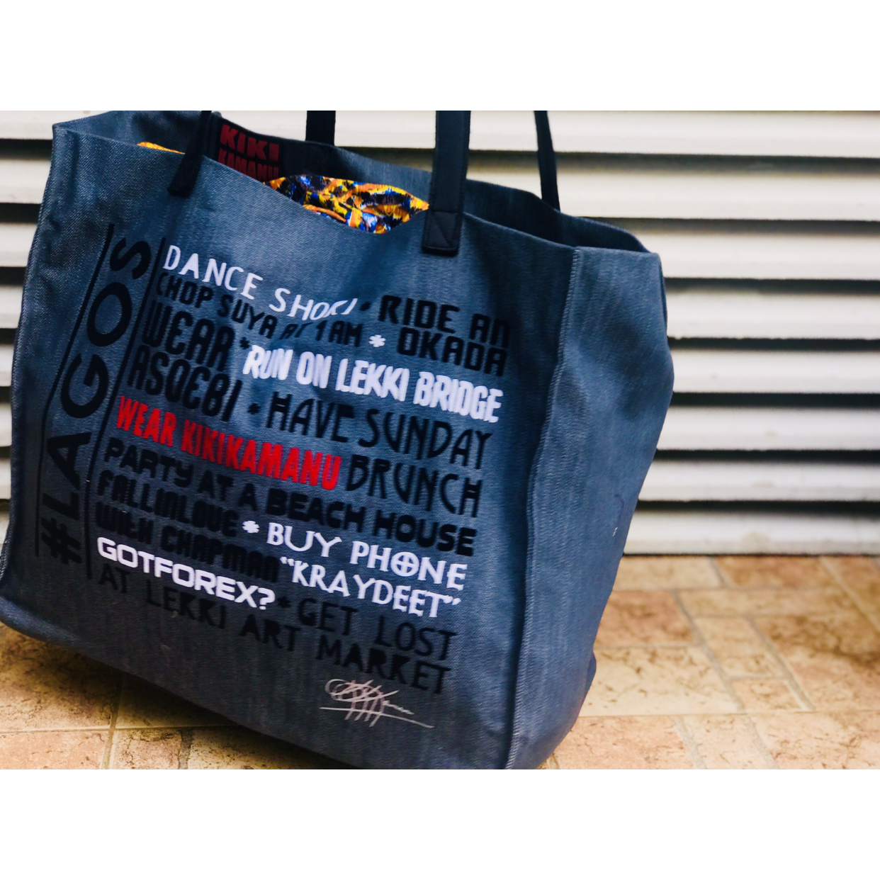 #LAGOS FAVOURITE THINGS SAC SAC À BORDURE EN CUIR