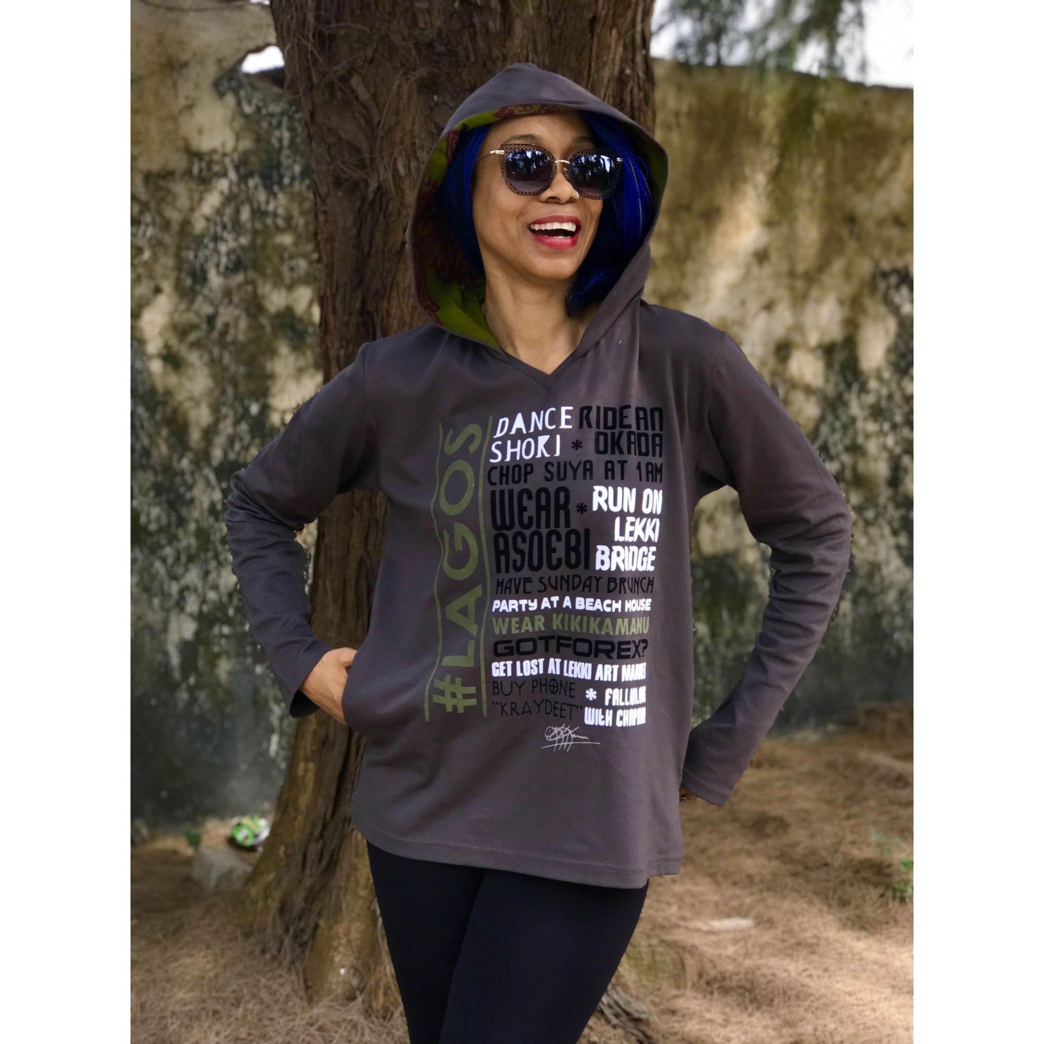 Sweat-shirt unisexe #LAGOS Favourite Things