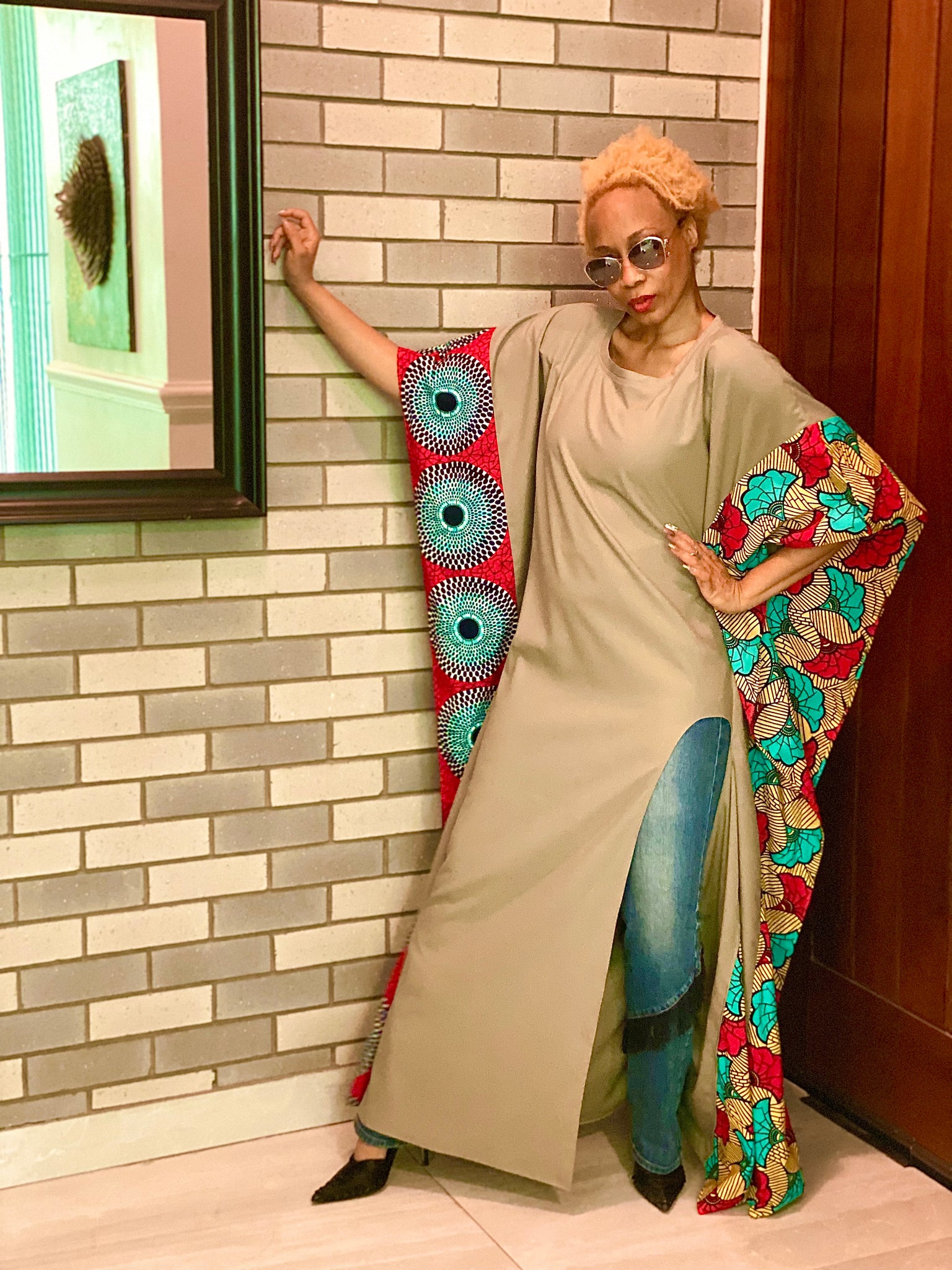 Ókiki Agbada en salsa Imprimer