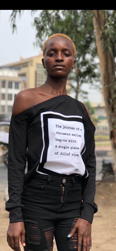 Jollof Bliss Off Shoulder Blouse