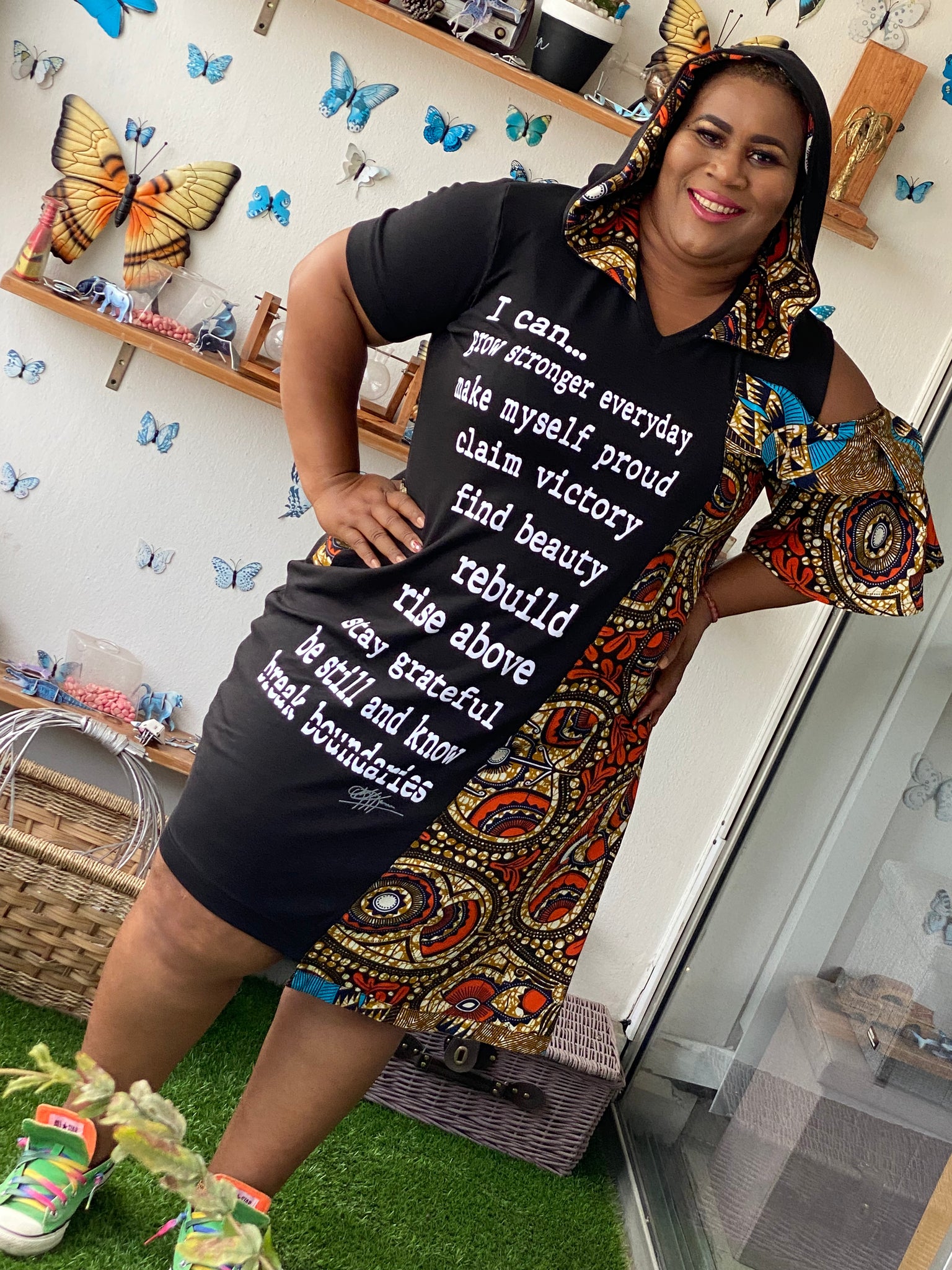 The Minah  ‘I CAN’ Empowerment Dress